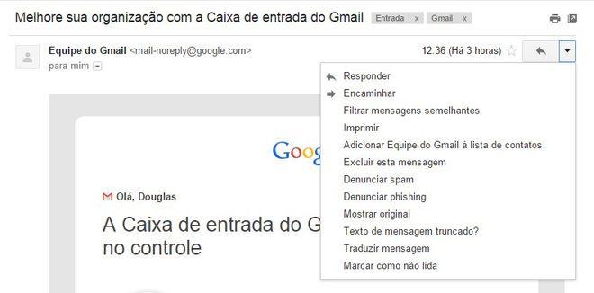 Como usar o Gmail